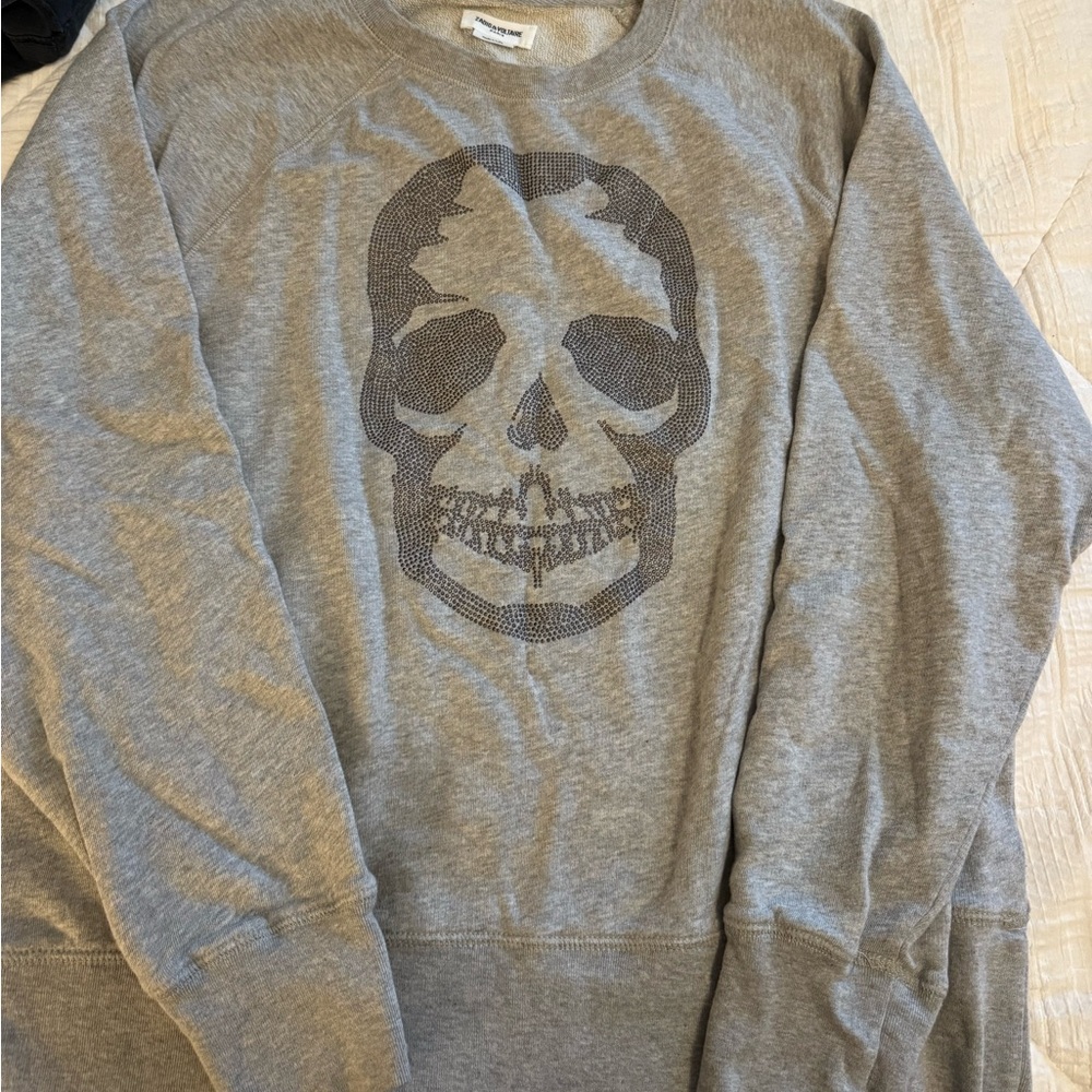 Zadig and Voltaire Skull Sweatshirt, large